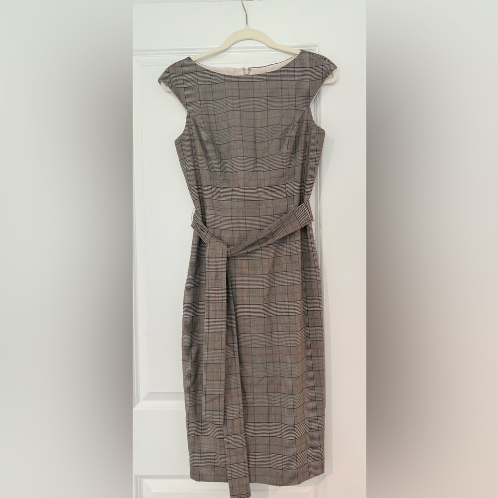 ANTONIO MELANI Pencil Plaid Dress Size 2